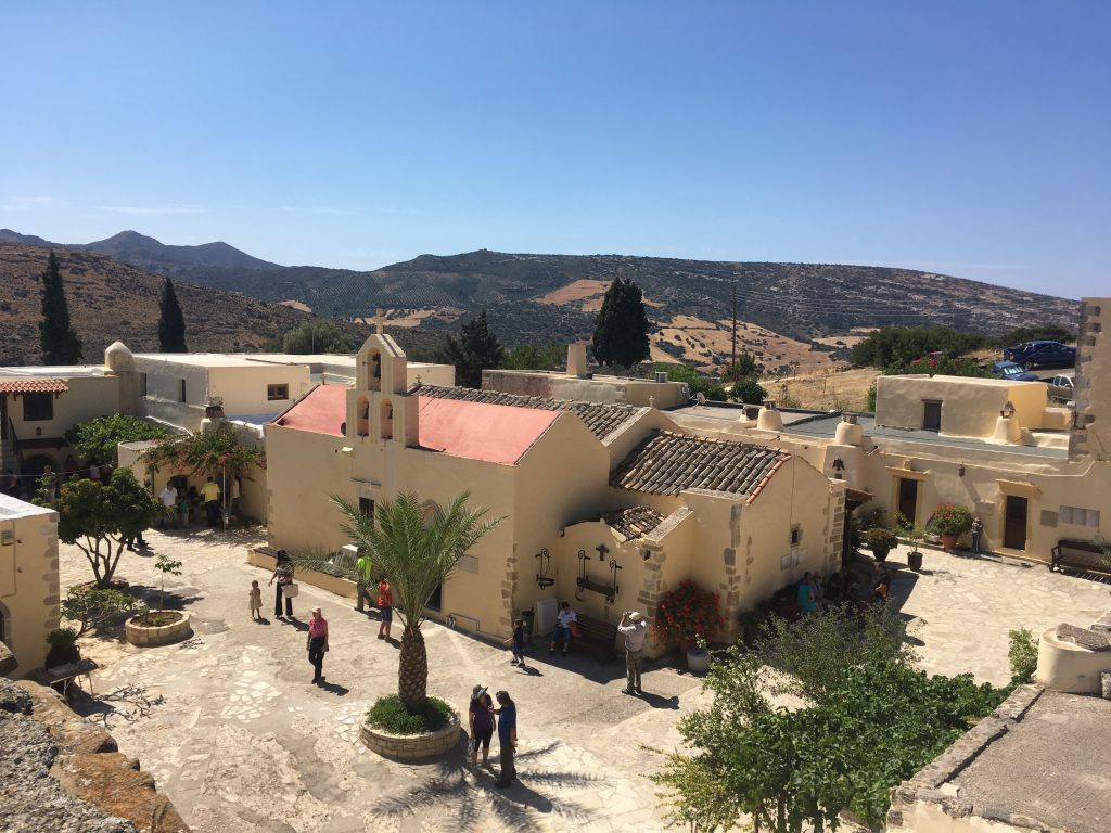 Monastery, Matala and Red Beach