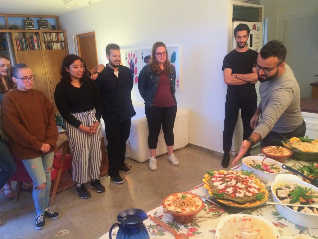 CYA Syrian Dinner Gandolfo cyathens, cyablog, college year in athens